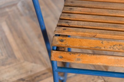 Vintage Stacking Chairs with Arms